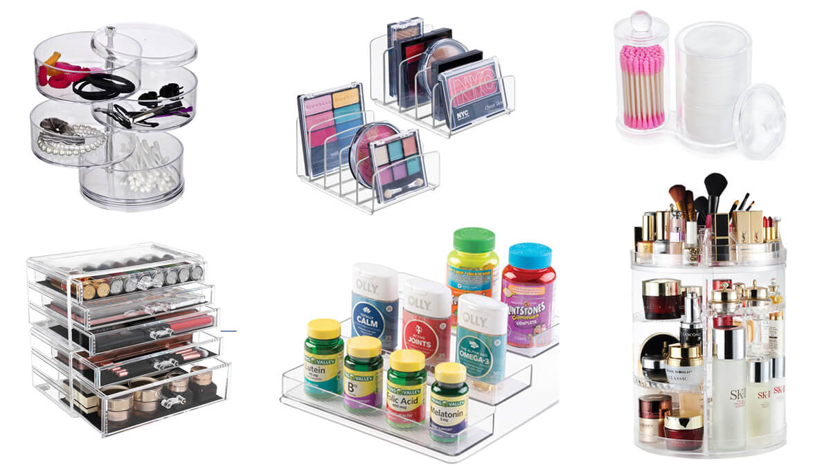 Cómo organizar el maquillaje y los cosméticos en el baño